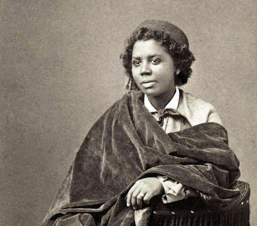 Edmonia Lewis Photograph of Edmonia Lewis, a black poet who was in community with queer and sapphic women.