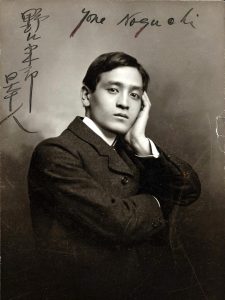 A sepia photograph of Noguchi Yonejirō 